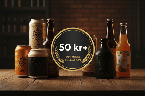 Øl over 50 kr - Øl til døren