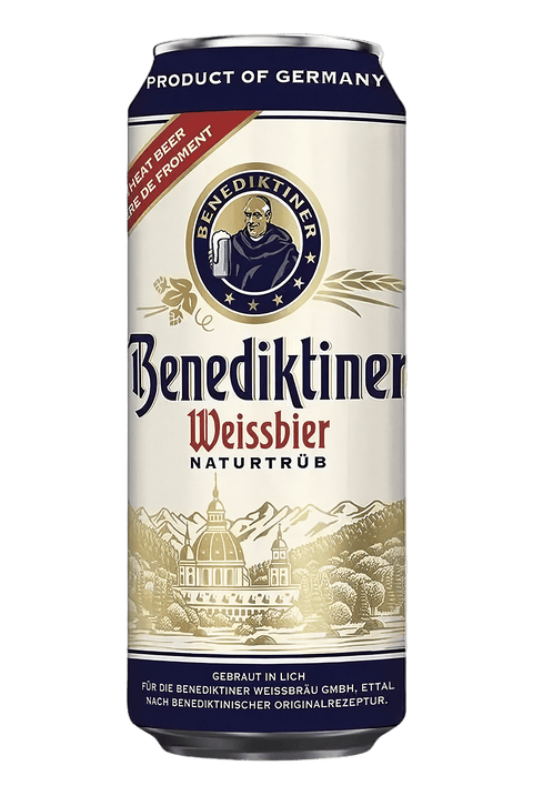 Benediktiner Weissbier - Traditionel Tysk Hefeweizen - Øl til døren
