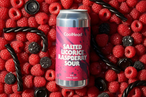 CoolHead Salted Licorice Raspberry Sour - Øl til døren