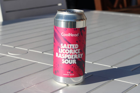 CoolHead Salted Licorice Raspberry Sour - Øl til døren