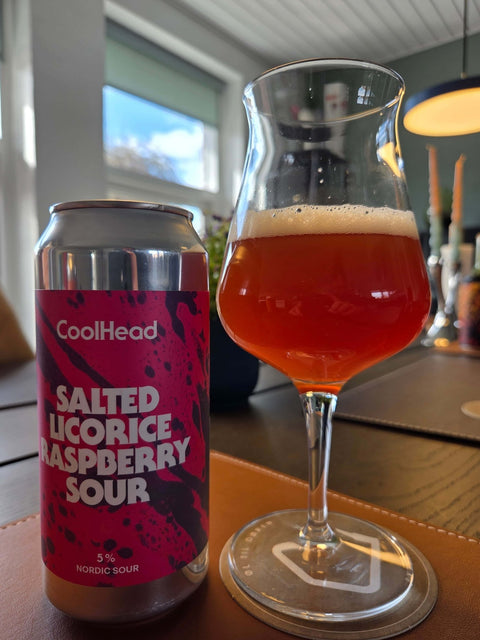 CoolHead Salted Licorice Raspberry Sour - Øl til døren