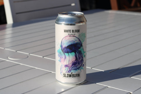 Slowburn White Bloom Witbier – Belgisk Witbier med Spelt & Hvede - Øl til døren