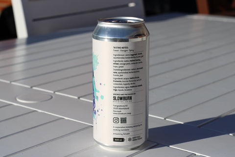 Slowburn White Bloom Witbier – Belgisk Witbier med Spelt & Hvede - Øl til døren