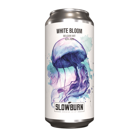 Slowburn White Bloom Witbier – Belgisk Witbier med Spelt & Hvede - Øl til døren