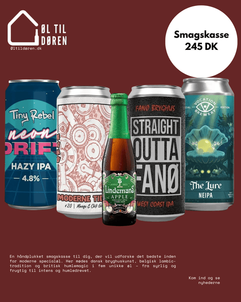 Smagskasse – 5 specialøl - Øl til døren
